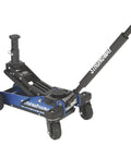 Beefy 3 Ton Aluminum Off-Road Jack for Trucks and SUVs, 6000 Lb Capacity, 29-Inch Lift, Steel Skid Plate, Quick-Change Saddle visible