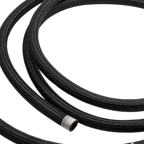 Sturdy Nylon Braided Fuel Hose Line 10AN AN10 Plus Black Swivel Fitting Kit For Ethanol E85 Diesel Racing And High Pressure Injection Systems That Are Built To Last black braided hose coil with fitting