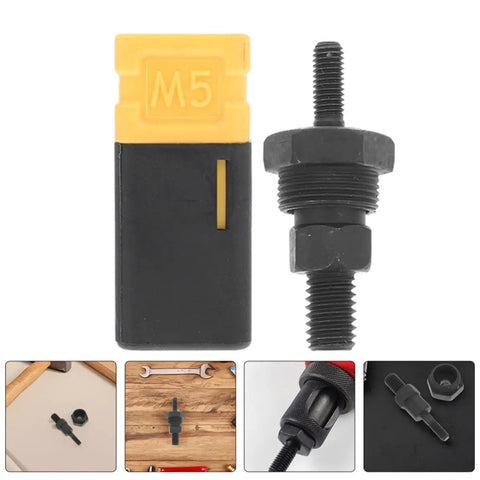 Check Out These Slick 2 Pcs M5 Stainless Steel Rivet Nut Tool Replacement Mandrels Perfect For Your Manual Automotive Hand Riveter Kit And Getting Solid Connections, M5 mandrel set