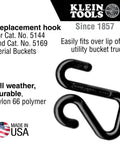 Heavy Duty Aerial Basket Hook Replacement 5144H for Bucket Trucks featured