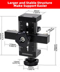 Cabinet Door Positioning Tool Jig With Quick Edge Positioner For Frameless Or Face Frame Cabinets Adjustable Mounting Jig dimensions
