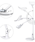Eye Care Desk Lamp With Auto Dim, CRI 97, and Adjustable Color Temperature showing adjustable angles and design features.