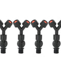 Sprayer Nozzle 0.7 Inch Thread Plastic Nozzle For Water Saving Irrigation And Spraying, Dual Drip Proof Design, Set of 5