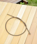 Extended Reach Mower Control Cable Replacement Kit Pro Grade Universal Fit iron cable on wooden surface