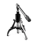 Beefy 50T Bearing Puller Separator with adjustable 2 or 3 jaw mechanism for vertical and horizontal use, chrome and black finish