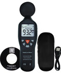 Pro Grade Sound Level Meter With Data Logger And Software, Auto Range, Backlit LCD, 30 to 130 dB Range, accessories included