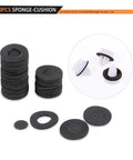 20pcs sponge cushion set used with 18 Size Push Bumper Fastener Rivet Clips Kit For Cars With 18 Most Popular Sizes