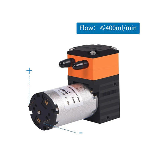 High Performance Klp01 Mini DC Brush Diaphragm Liquid Pump 400 Ml Per Min With Automatic Control Features Solid Self Priming Dry Running Capability Low Sound Level And Compact Design Great For Corrosive Liquids And General Purpose Fluid Transfer