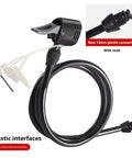 Heavy Duty Universal Air Pump Hose Extension With Leak Free Double Layer Material Versatile Valve Adapter Keeps Knot Free Ensuring Solid Performance Easy Storage Handle Car And Ball Inflation Tasks Without Breaking The Bank At All Right Now, 80cm hose