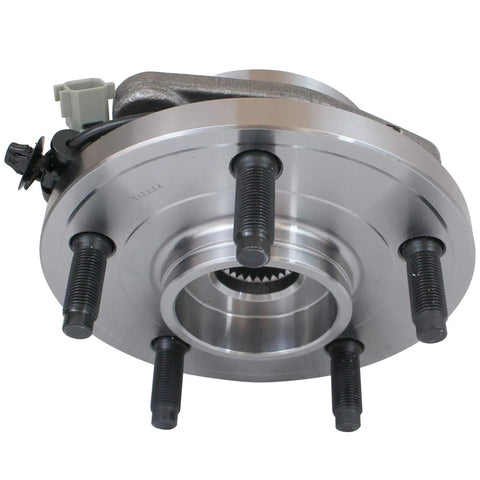 Front Wheel Bearing And Hub Assembly For 2005 To 2010 Jeep Grand Cherokee And 2006 To 2010 Commander 5 Lug ABS 4WD Or RWD Replacement Kit