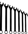 11 Piece Super Combo Wrench Set With Supertorque Box Opening Design And Open End Grooves Delivers Higher Torque And Less Rounding