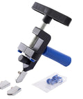 Pro Grade Glass Tile Cutter With 2 In 1 Breaker Function Tungsten Steel Cutting Wheel delivers fast precise cuts up to 15mm