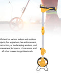 Baxnore Digital Display Measuring Wheel Accurate Distance Measure Tool with Backlit, suitable for construction and landscaping.