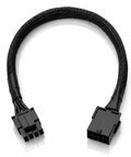 Get The Ultimate Xyembu 8 Pin CPU Power Adapter For Your PC With Top Tier Copper Wires And Reliable High Density Pins That Keep Your System Running Smooth As Butter Without Any Overheat Trouble. Black braided 8 pin CPU to GPU power cable.