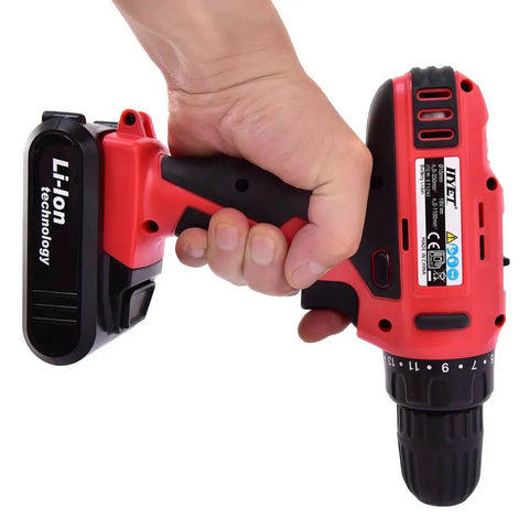 Ready For Any Rig This Badass 18V Cordless Drill And Driver Delivers Killer Torque through its lightweight grip and 3/8 inch chuck.
