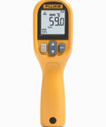 Infrared Temperature Gun With Pinpoint Laser, Big Backlit Screen, Super Slim And Lightweight, IP40 Protective, Fits Right In Your Tool Box, Quick Accurate Readouts For Pros And DIYers, yellow handheld