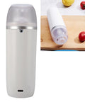 Compact Electric Vacuum Storage Bag Set For Travel With Rapid Compression Pump And Turbo Valve, double seal shown