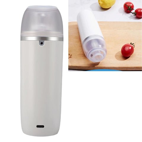 Compact Electric Vacuum Storage Bag Set For Travel With Rapid Compression Pump And Turbo Valve, double seal shown