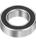 Front view of a hybrid ceramic deep groove ball bearing, 15x26x7 mm, double-sealed with steel races