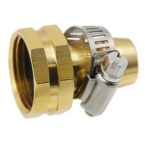 Heavy Duty Garden Hose Repair Kit With Clamps Includes Male And Female Fittings Aluminum Hose Repair Connector Set 3 Pack Rustproof Leak Free Quick Fix For Outdoor Watering