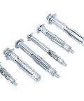 Heavy Duty Hollow Wall Anchor Kit All In One 42 Pack M4 M5 M6 Expansion Bolts For Plasterboard Drywall Brick And Wood Doors With Reinforced Wings And Integrated Washers For Easy Quick Install Thin Metal, assorted metal anchors