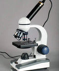 Five Magnification Levels Compound Microscope With 40X-1000X Power, 360 Degree Rotating Monocular, Coaxial Coarse And Fine Focus
