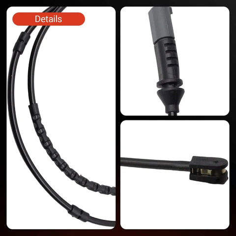 Close-up details of BMW Front And Rear Brake Pad Wear Sensor Kit For 228i 320i 328i 330i 335i One Set Includes Two Sensors
