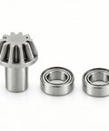 Bevel Gear Set For RC Cars Built Tough With Powder Metallurgy Metal Construction Replacement Bearings For Trail Course And Rock Crawl Rigs To Beef Up Your Drivetrain, gear and bearings