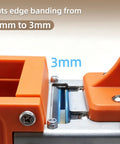 Hand End Trimmer For Edge Banding, 180 Degree Foldable Veneer Cutter, Pro Grade Precision Tool For PVC Melamine And Laminate, trims 1 to 3mm edge banding
