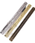 2 Pack Heavy Duty Cabinet Hinges With Soft Close Damper Quiet Self Close Anti Slam Hinge Set, assorted metal finishes shown