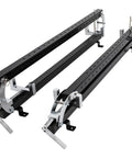 48 Inch Panel Clamps 2 Pack With U Shaped Pressure Blocks And Adjustable Parallelogram Couplers for wood working tasks.