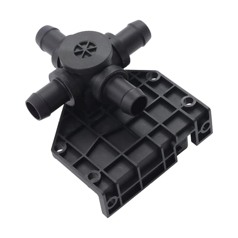 Legit 4 Way Heater Control Valve Fits Tesla Model S And X Years 2012 To 2021 with multiple pipe connectors.