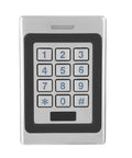 Three Mode Access Control System With Card Or PIN Or Both For External And Internal Security Rugged Metal Housing