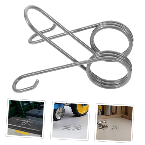 Heavy Duty Steel Seeder Springs For Corn Planting Machines And Hand Seeder Tools Wear Resistant Easy Install Planter Parts For Farm And Garden With Precise Elasticity, steel, pack of 2