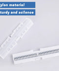 Heavy Duty Dual Spring Bifold Door Slide Guides Two Pack Forged From Rock Solid ABS Plastic with nylon components.