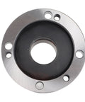 Top view of ER 40 Collet Replacement For 100mm Lathe Chuck Heavy Duty 40CR Steel Milling Machine Accessory with bolt holes visible
