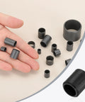Ten Pack POM Sleeve Bearings 5mm ID X 7mm OD X 8mm Length Self Lubricating Oilless Black Bushings for Small Motors, DIY Projects, RC Cars, 3D Printer Parts, Hobby Machining, assorted sizes in hand