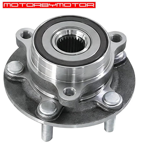Front Wheel Bearing Hub Assembly Five Lug Fits 2017-2023 Hyundai Elantra And 2017-2020 Hyundai Elantra GT 2017-2022 Kia Niro 2019-2022 Kia Forte 2019-2021 Hyundai Veloster Low Runout Quieter Ride Easy Install