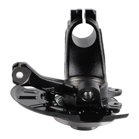 Front Right Passenger Side Steering Knuckle Wheel Bearing Hub Assembly For Volkswagen Jetta Golf Beetle And Beetle Cabrio 1999 To 2005 Jetta 2000 To 2007 Golf 1999 To 2010 Beetle 288 Mm Rotor Compatible, front view
