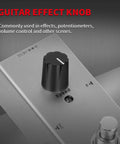 10 Pack Guitar Pedal Knobs Pro Grade 1/4 Inch Shaft With Set Screw ABS Plastic Davies 1900h Clone Style on pedal
