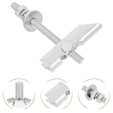 12 Piece Heavy Duty Toggle Bolt And Wing Nut Wall Anchor Set for drywall, brick walls and ceiling mounting with aircraft screws