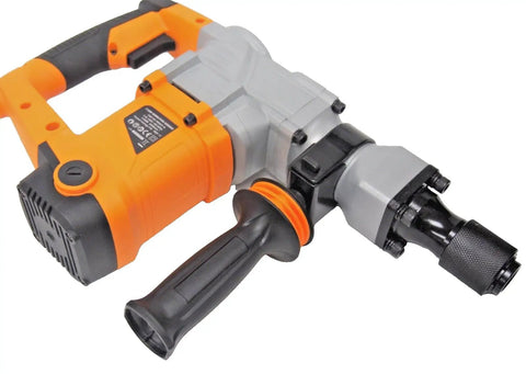 Heavy Duty Demolition Jack Hammer Concrete Breaker 1100W 15J With 3900 BPM, 110V 60Hz, grease packed gearbox, 17mm hex shank