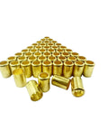 Brass Hose Ferrules 0.560 Inch ID 1 Inch Length 50 Pack Built Tough For Air Torch And Acetylene Hoses With Leak Proof Seal And Tight Fit Designed For Dependable Air Hose Connections On Welding Torches, stacked brass ferrules
