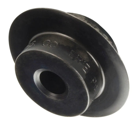 Close-up of a Pro Grade Stainless Steel Cutting Wheel for 2-Inch to 4-Inch Hinged Pipe Cutters HS4 3504 Replacement