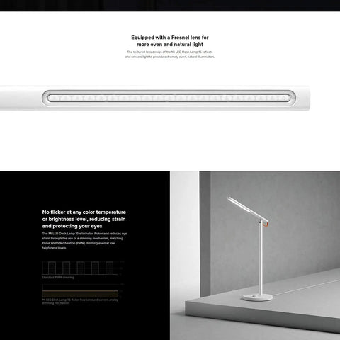 Lit Smart LED Desk Lamp With Remote Control, Dimmable Table Light, 4 Lighting Modes, App And Alexa Ready, Flicker Free White Ambience, 2700K To 6500K Color Temperature, Award Winning Design For Home Office