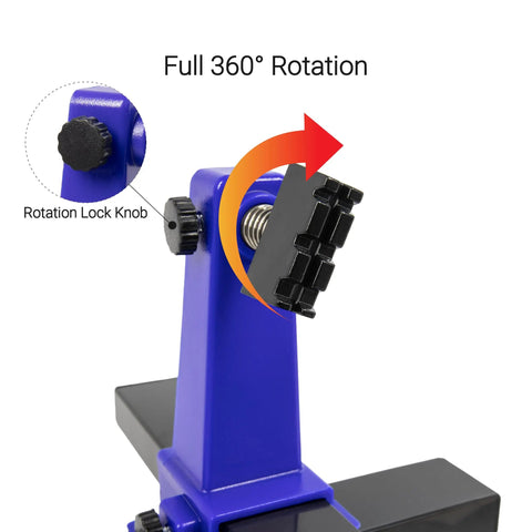 Adjustable Circuit Board Clamping Kit For Soldering And Repairs With Wide Clamp Range And Hands Free Use 360 Degree Rotation