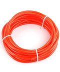 Orange PU Pneumatic Air Tubing Hose Three Eighths Inch Diameter Ten Meter Length for air lines or fluid transfer coiled
