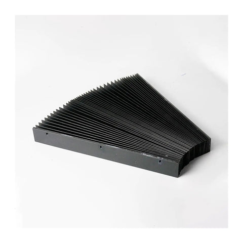 Flexible Accordion Bellows Guard For CNC Milling Machines, 1.5 Meter Long, 165x15mm, easy install cloth guard cover