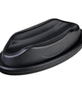 Black lightweight plastic Front Wheel Riser Block for Indoor Bike Trainers and Stationary Bikes Keeps Front Wheel Stable.