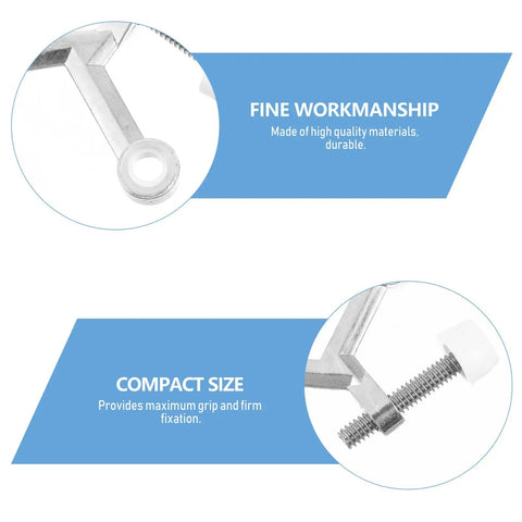 Fine workmanship and compact size of Zinc Alloy Door Stopper Buffer with Maximum Grip and Firm Hold for home and hotel use